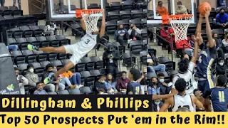 Top 50s Robert Dillingham and Julian Phillips Put on a Show in Matchup!!