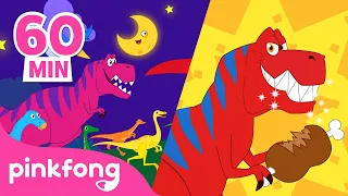 Lagu Dinosaurus Favorit Anak-Anak! | Kompilasi | Parade Dinosaurus dan banyak lagi! | Bayi Hiu Pinkfong