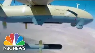 Tehran Hails Military Drill In Persian Gulf Featuring Iranian-Made Drones | NBC News