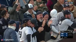 60 seconds of Yankee Stadium going crazy