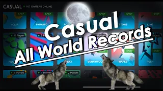 All World Records in CASUAL - Bhop Pro Records (Dark Mode) 2022