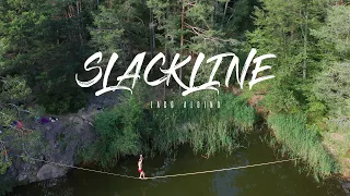 WATERLINE ALDINO | SLACKLINE BOLZANO | AMAZING DRONE FOTAGE | MAVIC PRO 2 4K VIDEO WATER LINE