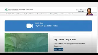 Chicago City Council 7.2.21