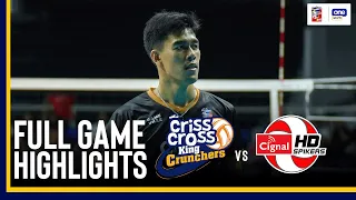 CRISS CROSS vs CIGNAL | FULL GAME HIGHLIGHTS | 2024 SPIKERS’ TURF OPEN CONFERENCE |  MAY 10, 2024