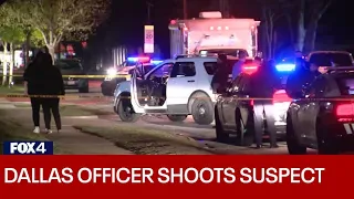 Dallas police release body camera video of officer shooting armed suspect