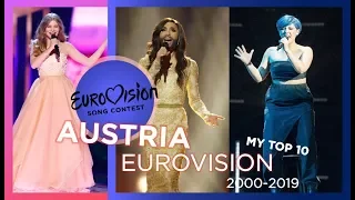 Austria in Eurovision | My Top 10 (2000-2019)