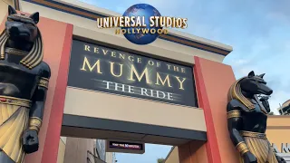 [2022] Revenge Of The Mummy The Ride at Universal Studios Hollywood : Full Ride POV #universal
