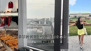 POV: Summer in central Europe vlog | Dallas to Vienna, Austria | PART 1