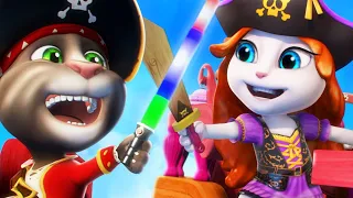 Talking Tom Shorts | Power Pirates | Cartoons For Kids | Pop Teen Toons