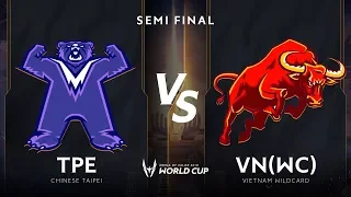 Việt Nam Wildcard vs Đài Bắc Trung Hoa  - Bán Kết AWC 2019 - Garena Liên Quân Mobile