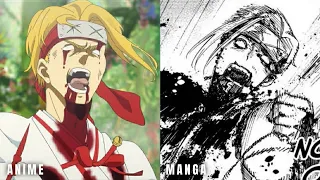 Anime VS Manga - Jigokuraku Season 1 Episode 8