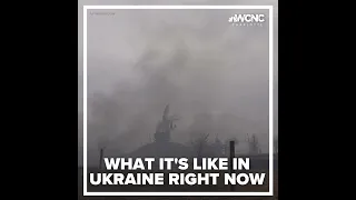 What it's like in Ukraine after Russian invasion #shorts