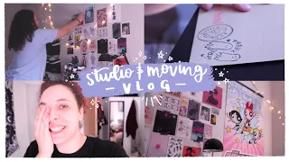 Studio Vlog #12 | Moving to Manchester, Acer press video, and packing orders!