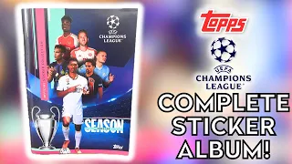 ALL 741 STICKERS! | TOPPS UEFA CHAMPIONS LEAGUE 2023/2024 STICKERS | 100% COMPLETE COLLECTION REVIEW