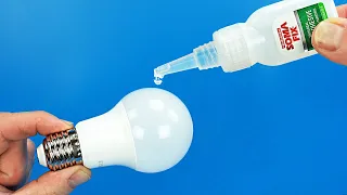 Just apply super glue to the LED light bulb and you will be amazed