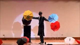 2012魔神盃 全國魔術舞台亞軍- 魔術師-鄭安廷(小安) The Best parasol act of Taiwan