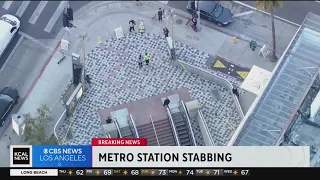 Stabbing on Metro station platform leaves one hospitalized