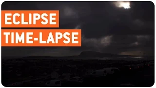 Amazing Solar Eclipse Time-Lapse | Sun To Darkness