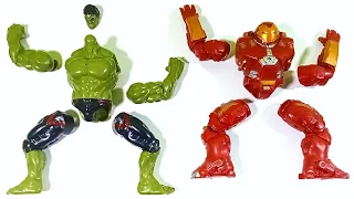 Assemble Toys ~ Hulk Smash Vs IronBuster ~ Avengers Superhero Toys