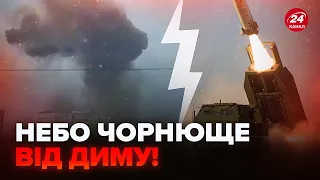 🤯"Димовий ГРИБ" над Луганськом! ATACMS потужно ВГАТИЛИ, небо чорнюще. Росіяни тікають з УСІХ СИЛ