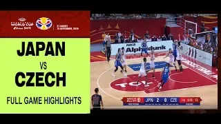 JAPAN vs. CZECH Republic - FIBA World Cup 2019 - FULL HIGHLIGHTS!