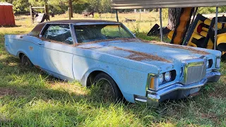 Continental Mark III Sitting For Years Will It Run? + El Camino Last Leg  - NNKH