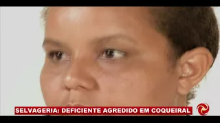 Deficiente é agredido em Coqueiral