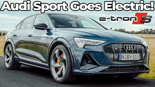 Punching with THREE electric motors! (Audi E-tron S Sportback 2022 review)