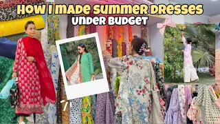 Final Looks Revealed ✨ | Summer Dresses under Budget | Saving Tips | Local Market 🛍️