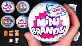 Opening and Reviewing Mini Brands Series 4