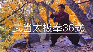 Wudang Tai Chi style 36 styles, this autumn is beautiful because of it!