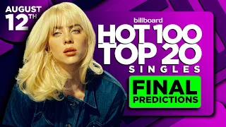 FINAL PREDICTIONS | Billboard Hot 100, Top 20 Singles | August 19th, 2023