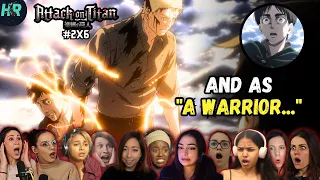 [Girls React] REINER & BERTHOLDT REVEAL!!😱🔥 Attack on Titan Season 2 Episode 6 Reaction Mashup