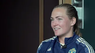 Magdalena Eriksson talks about her farewell to Chelsea, Bayern Munich, FIFA and the World Cup.