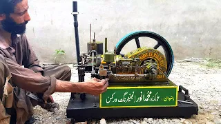 Expensive Antique Engine | Startup and Full Review of a Rare 3HP Handmade Small Black Diesel Engine