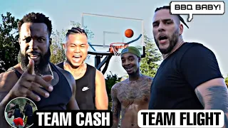 *Epic Rematch* Team Flightreacts Vs Team Cash Nasty (3v3 Basketball)