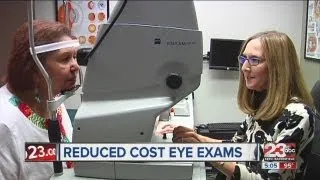 A Bakersfield nonprofit provides low cost eye exams to uninsured or underinsured
