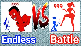 Stick Fight Endless Mobile Game || Stickman Defense ios