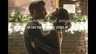 bonnie and enzo // we don't have to take our clothes off