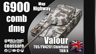 Valour T95/FV4201 Chieftain / WoT Console / PS5 / Xbox Series X / 1080p60 HDR