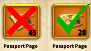 How to Migrate with %40 LESS Passports! (No Power Drop) Rise Of Kingdoms Migration Trick