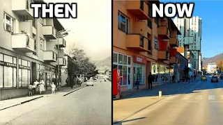 Then and Now comparison, Kakanj - (Nekada i sada, Kakanj kroz vrijeme) Bosnia & Herzegovina