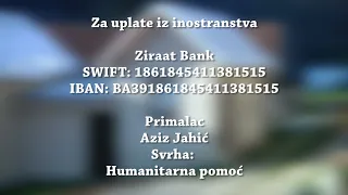 Humanitarna akcija za našeg Aziza Jahića Zizija