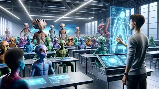 When Human Scholars Taught Alien Students at Galactic council University | HFY Scifi Reddit Stories