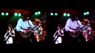 Queen - White Man (Live at Earls Court, 1977) - [Comparison]