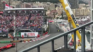 Monaco GP 2019 view from grandstand T