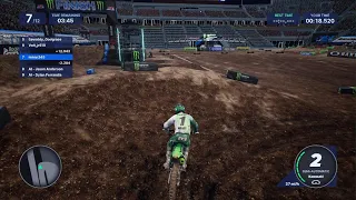 Monster Energy Supercross - The Official Videogame 5_2023/1/1オンラインレースレース1レース2