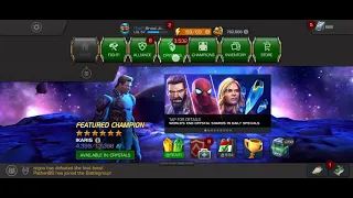 cyber weekend deal crystals opening and my first mythic crystal and feat  5star#mcoc#crystalopening