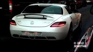 (Arab) Mercedes-Benz SLS AMG Loud Sounds (Revs, Accelerations and more) in London!! (1080p HD)