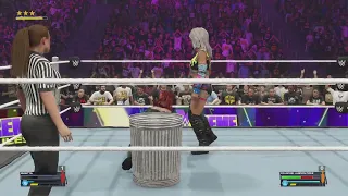 WWE 2K24 Beretta Versus Francesca Landon piper